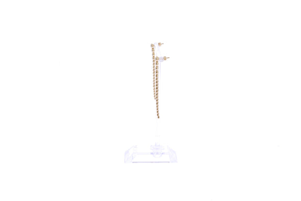 Boucles d'oreilles pendantes en or