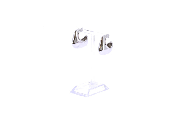Boucles d'oreilles argentées "Hera Dome Large"