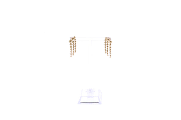 Boucles d'oreilles en or vermeil 18 carats