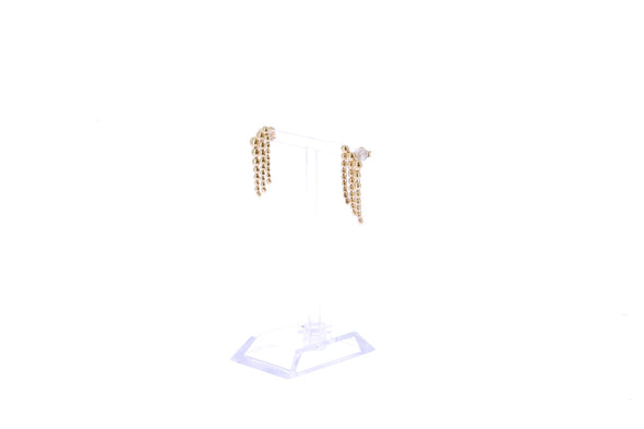 Boucles d'oreilles en or vermeil 18 carats