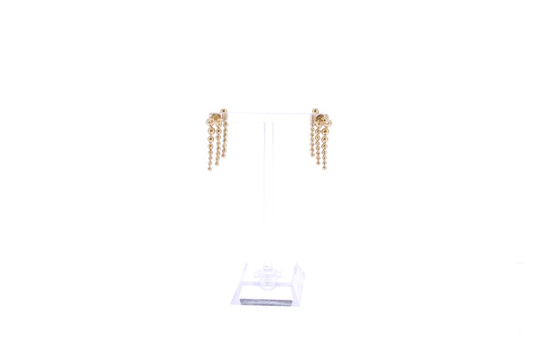 Boucles d'oreilles en or vermeil 18 carats