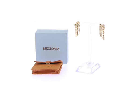 Boucles d'oreilles en or vermeil 18 carats
