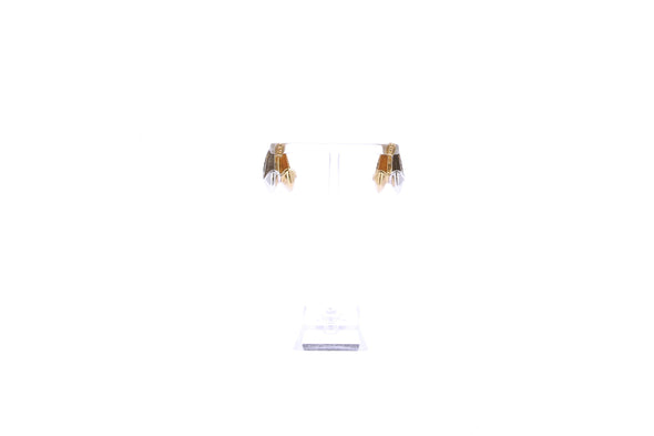 Boucles d'oreilles "Hera Dome Double Ridge"