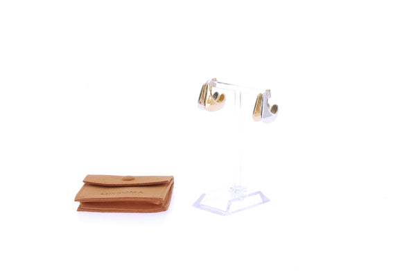 Boucles d'oreilles "Hera Dome Double Ridge"