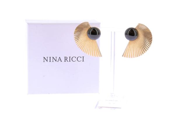 Boucles d'oreilles demi-lune