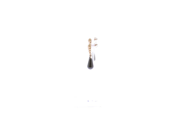 Boucles d'oreilles pendantes "Pia Gimlet Onyx"