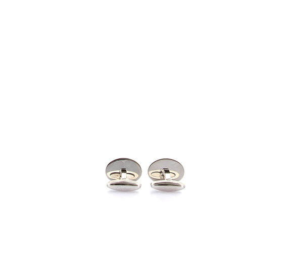 Boutons de manchettes en argent massif