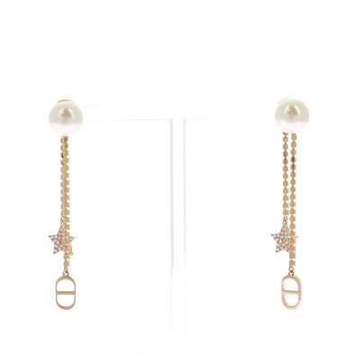 Boucles d'oreilles dorées à perles