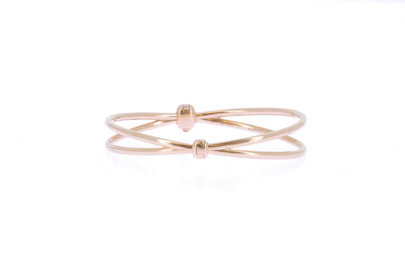 Bracelets en or rose 18 carats "Together"