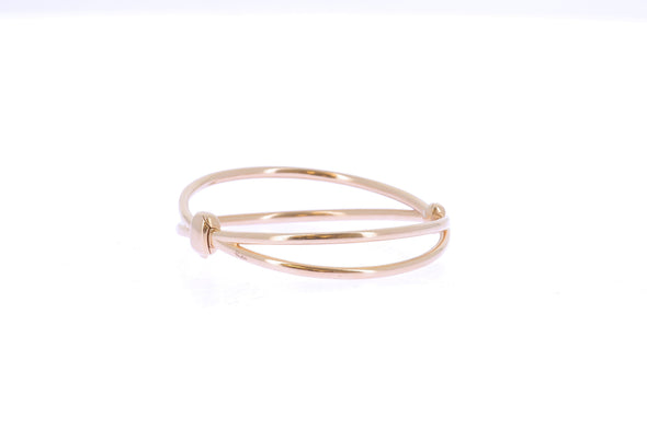 Bracelets en or rose 18 carats "Together"