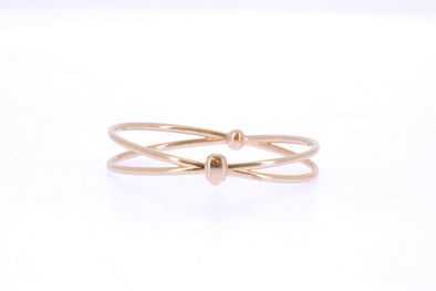 Bracelets en or rose 18 carats "Together"