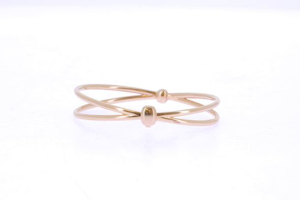 Bracelets en or rose 18 carats "Together"