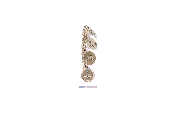 Bracelet dorée signes astrologiques