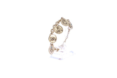 Bracelet dorée signes astrologiques