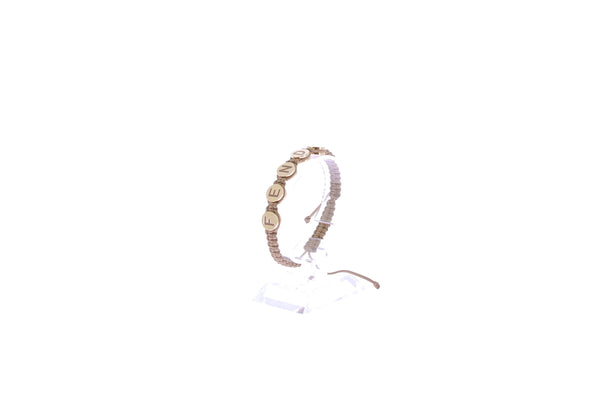Bracelet à breloques "Graphie"