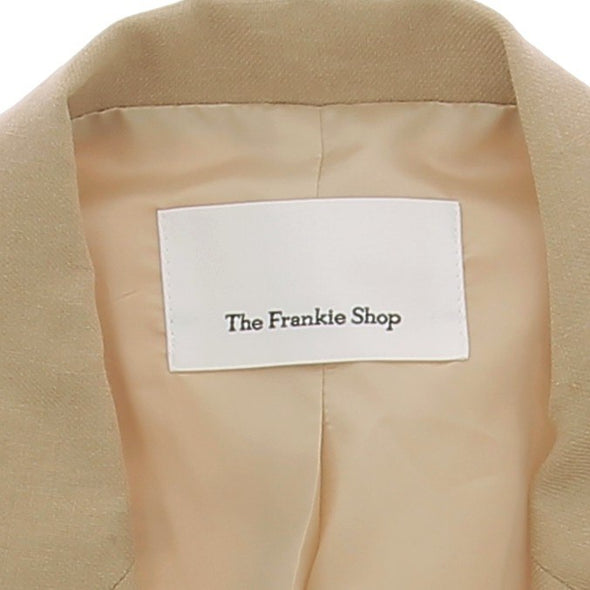 Blazer "Brooklyn" en lin beige