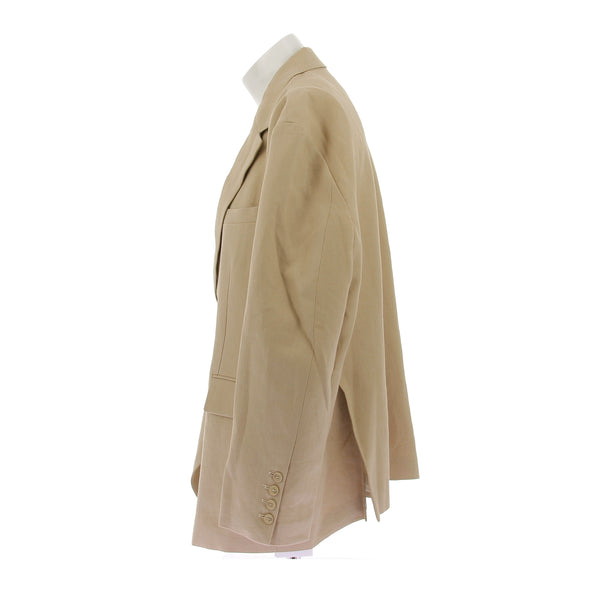 Blazer "Brooklyn" en lin beige