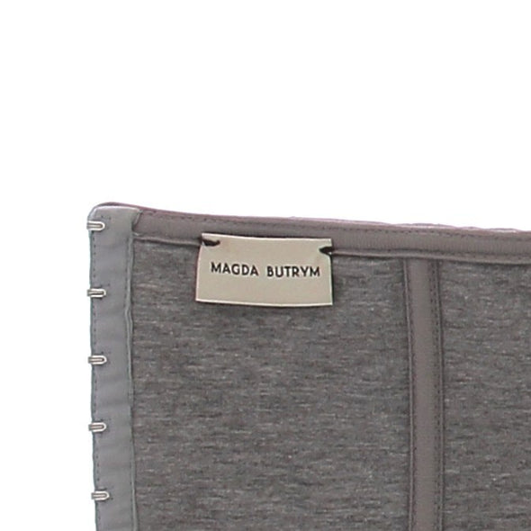Top bustier gris