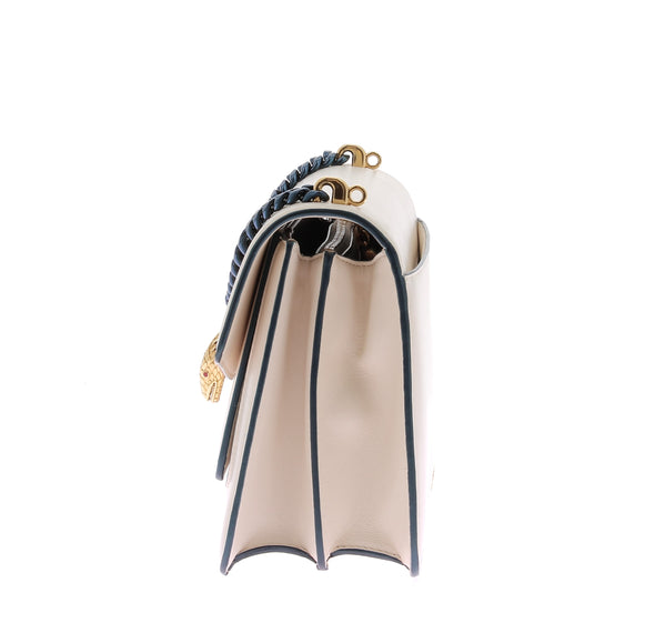 Sac à main "Serpenti" blanc