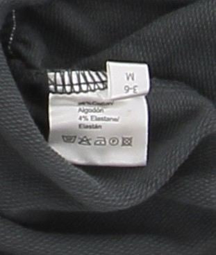 Robe imprimée anthracite pour bébé