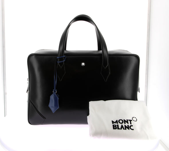 Sac en cuir noir "Montblanc 149"