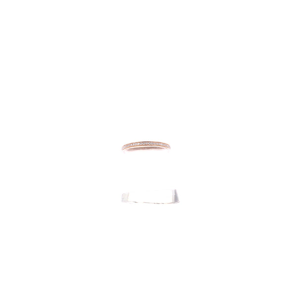 Bague en or rose et diamants "Eclipse Eternity"