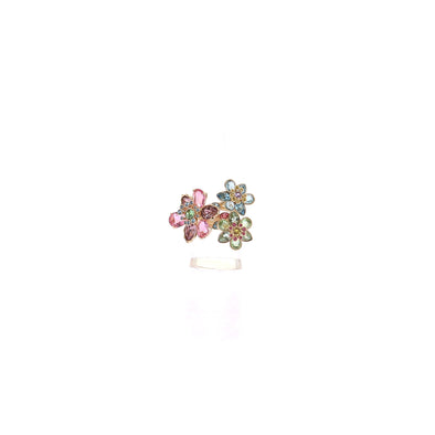Bague avec cristaux "Idyllia"