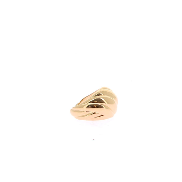 Bague plaqué or "Kat"