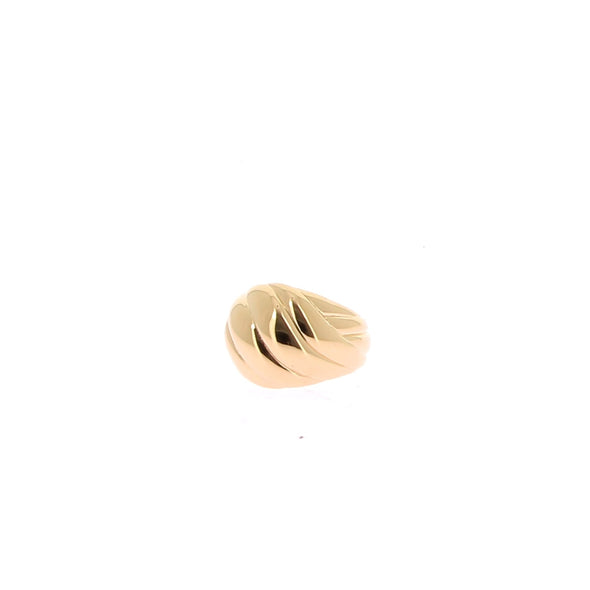 Bague plaqué or "Kat"