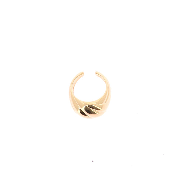 Bague plaqué or "Kat"