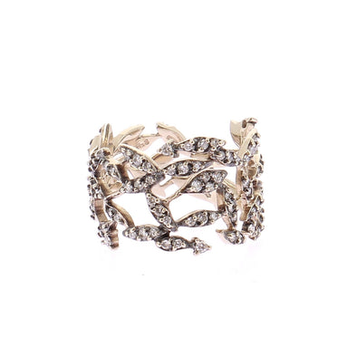 Bague en or et diamants "Nature"