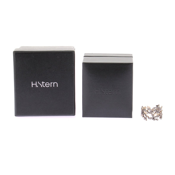 Bague en or et diamants "Nature"