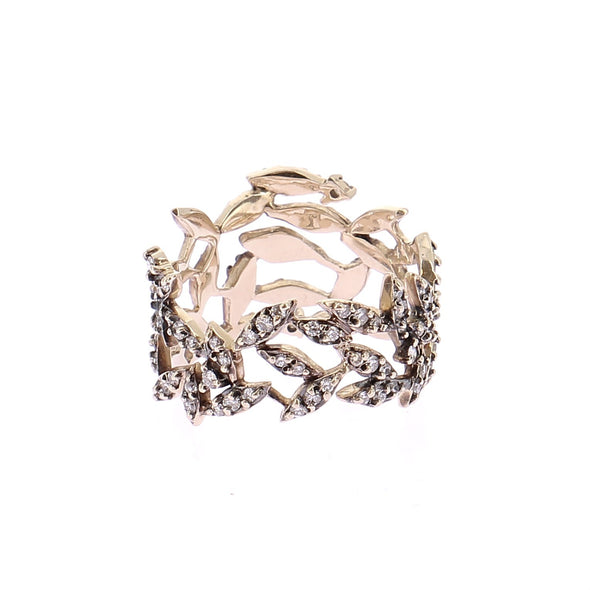 Bague en or et diamants "Nature"