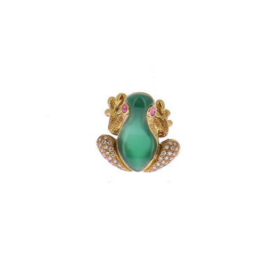 Bague grenouille
