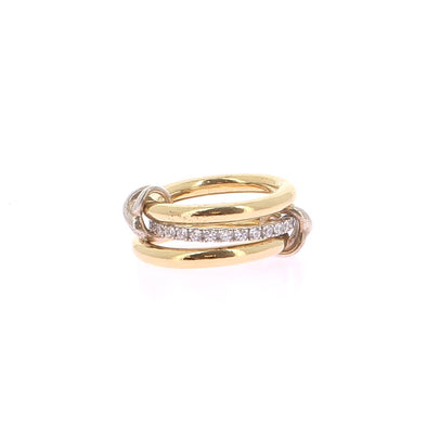 Bague en or et diamants