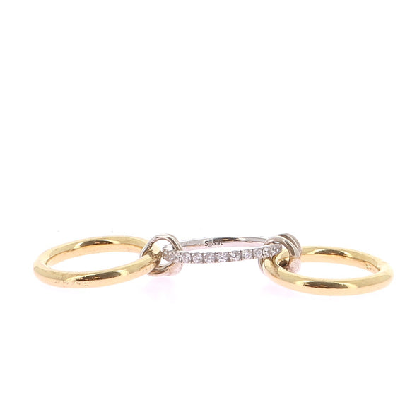 Bague en or et diamants