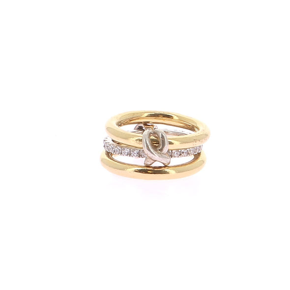 Bague en or et diamants
