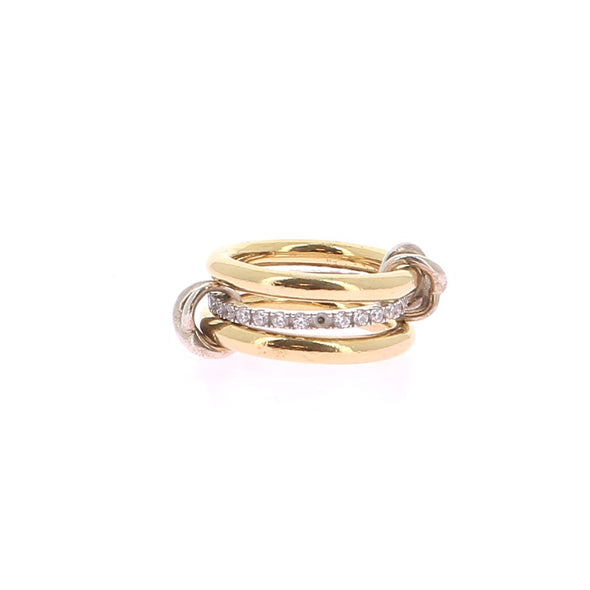 Bague en or et diamants