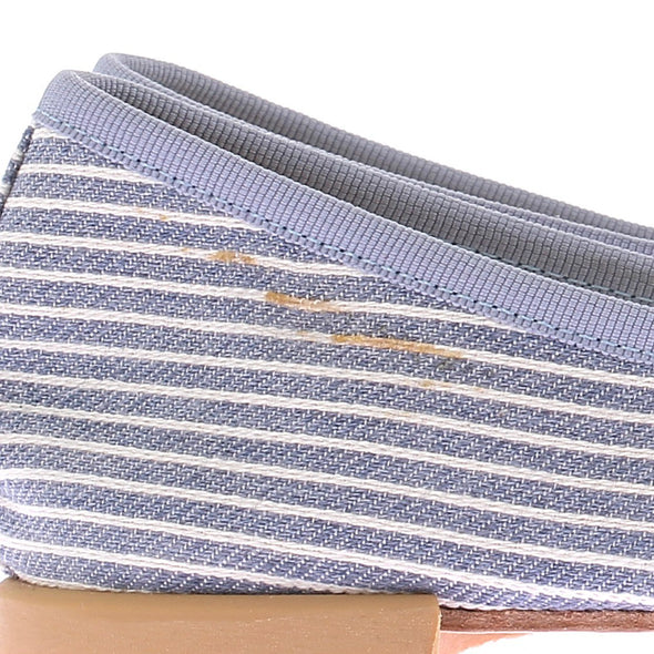 Ballerines à rayures