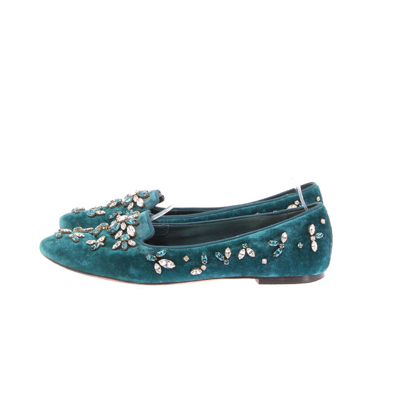 Ballerines turquoise