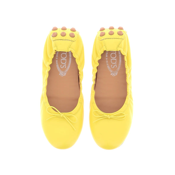 Ballerines jaune "Gommino"