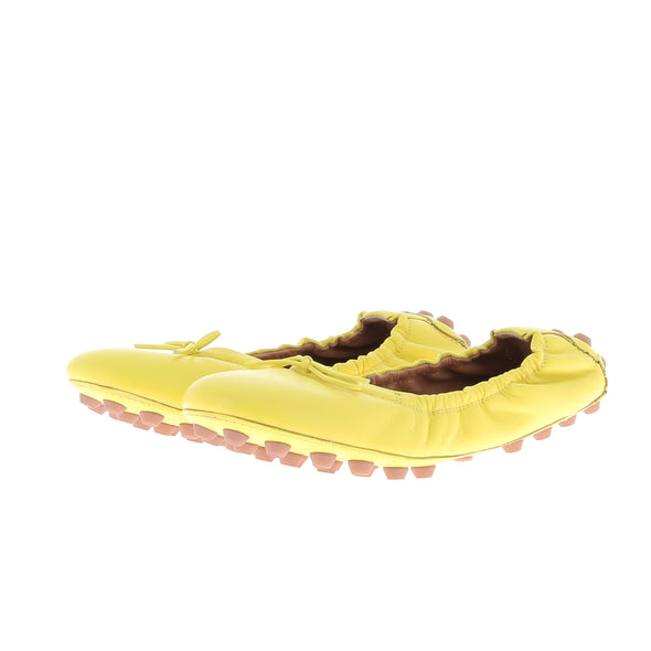 Ballerines jaune "Gommino"