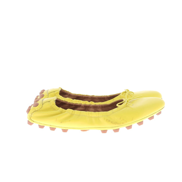 Ballerines jaune "Gommino"