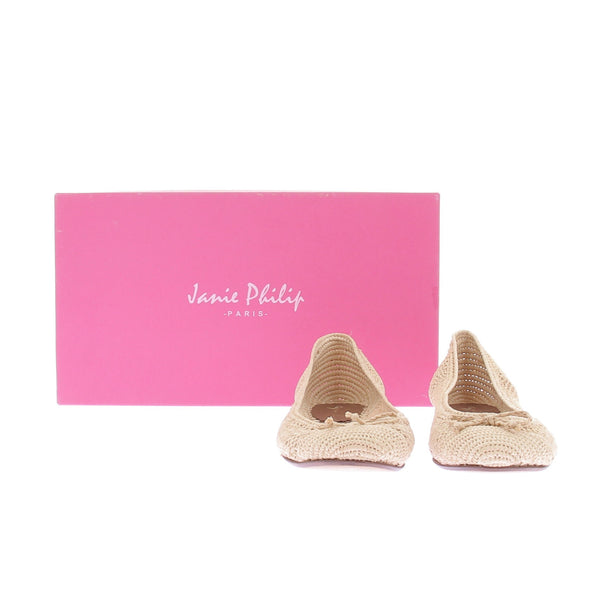 Ballerines en raphia