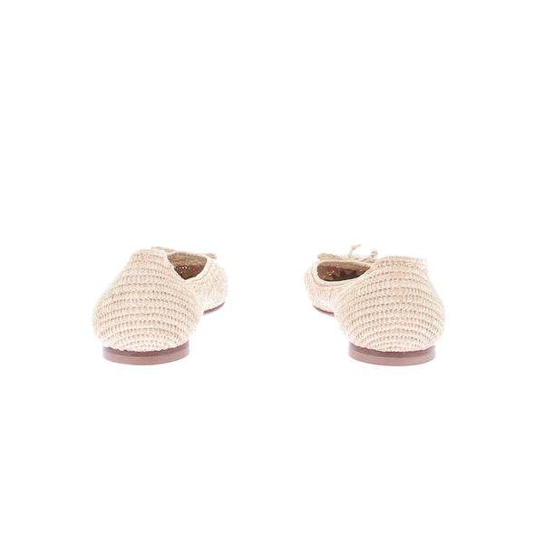 Ballerines en raphia