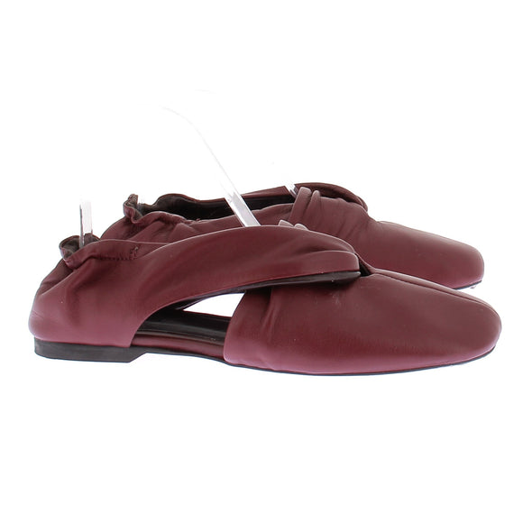 Ballerines bordeaux