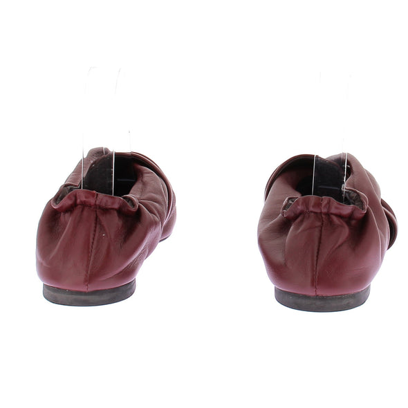 Ballerines bordeaux