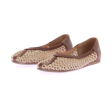 Ballerines en raphia "Aeropi"