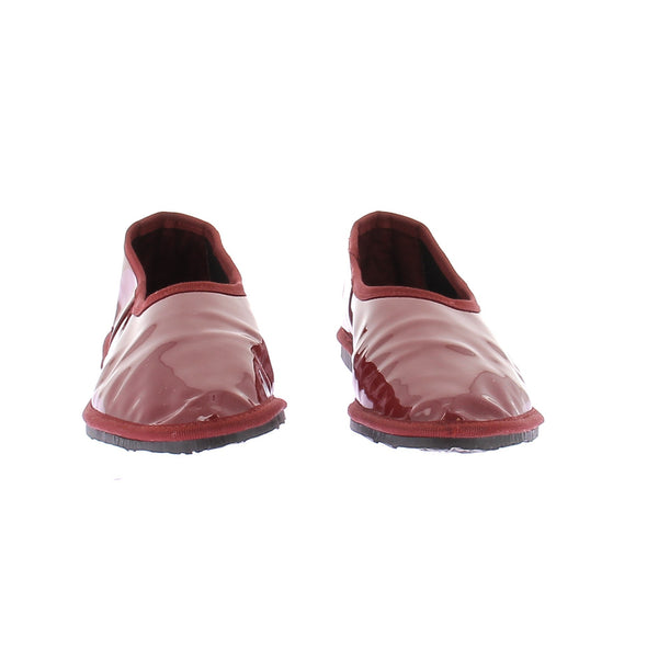 Ballerines en cuir verni