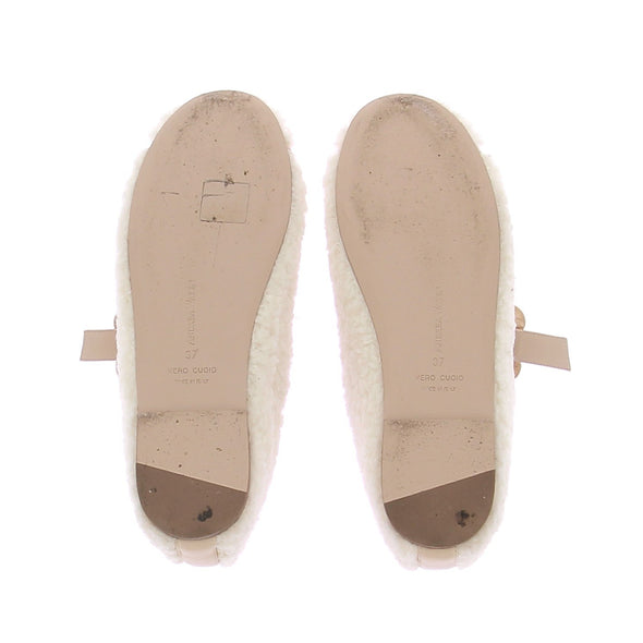 Ballerines en shearling "Barbara"